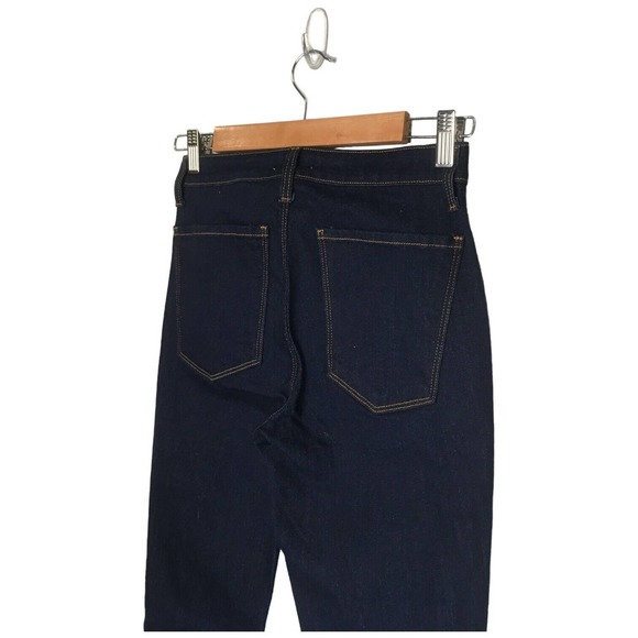 New L’Agence Womens Size 25 Mid Rise Skinny Jeans Dark Wash Denim Blue - Picture 7 of 7